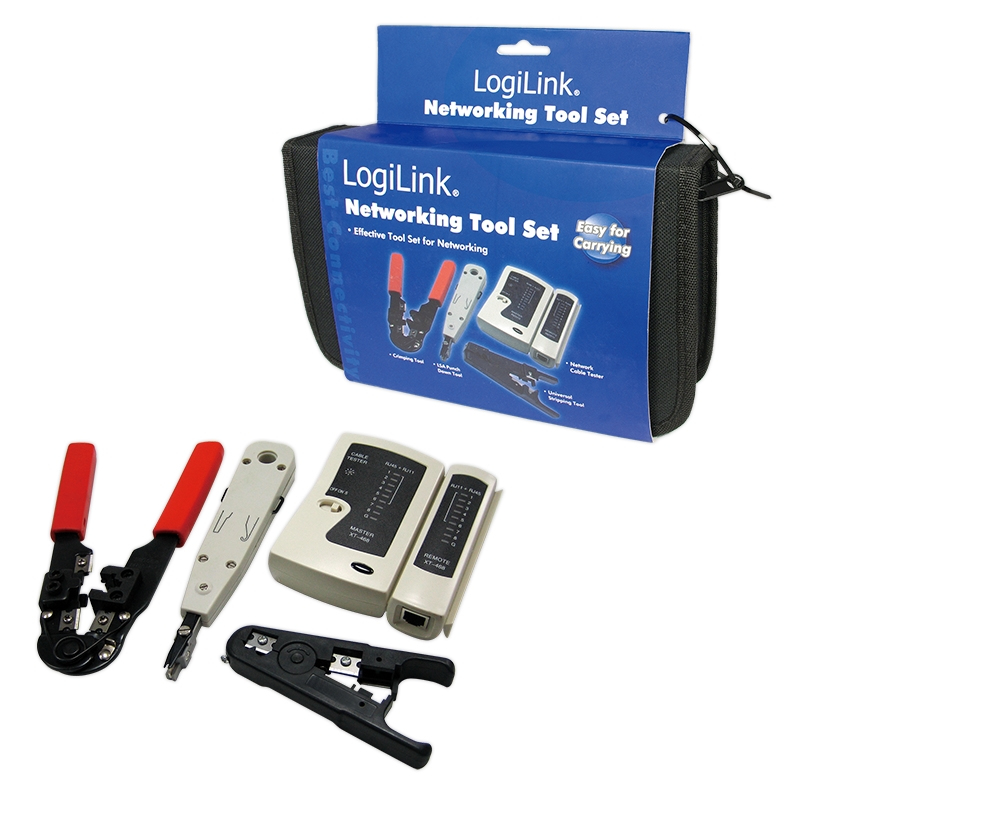 Photos - Ethernet Cable LogiLink WZ0012 cable preparation tool kit 