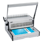 GBC CB30 Pro Heavy Duty Manual Punch and Comb Binding Machine Capacity 500 A4 Sheets
