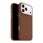 OtterBox Symmetry Cactus Leather Camera Control Apple iPhone 17 Pro Max Desert Saddle - brown