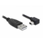 DeLOCK 82680 USB cable 0.5 m USB A Mini-USB B Black