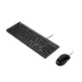 ASUS U2000 keyboard Mouse included Universal USB Black