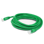 AddOn Networks ADD-7FSLCAT6-GN networking cable Green 83.9" (2.13 m) Cat6 U/UTP (UTP)