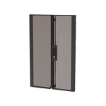 APC NetShelter SX Colocation 20U 600mm Wide Perforated Split Doors Black