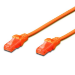 FDL 10M CAT.6 UTP PATCH CABLE - ORANGE