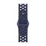 Apple MGA74ZM/A slimme draagbare accessoire Band Blauw Aluminium, Fluorelastomeer