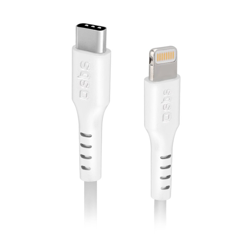 Image of SBS Lightning - Type-C cable for data and charging