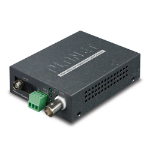 PLANET 1-Channel 4-in-1 Video over network media converter Black