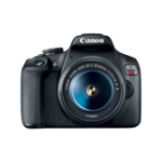 Canon EOS Rebel T7 EF-S 18-55mm IS II Kit SLR Camera Kit 24.1 MP CMOS 6000 x 4000 pixels Black