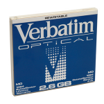 Verbatim MO Disk 2,6GB 5.25" Magneto optical disk