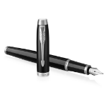 Parker IM fountain pen Cartridge filling system Black, Chrome 1 pc(s)
