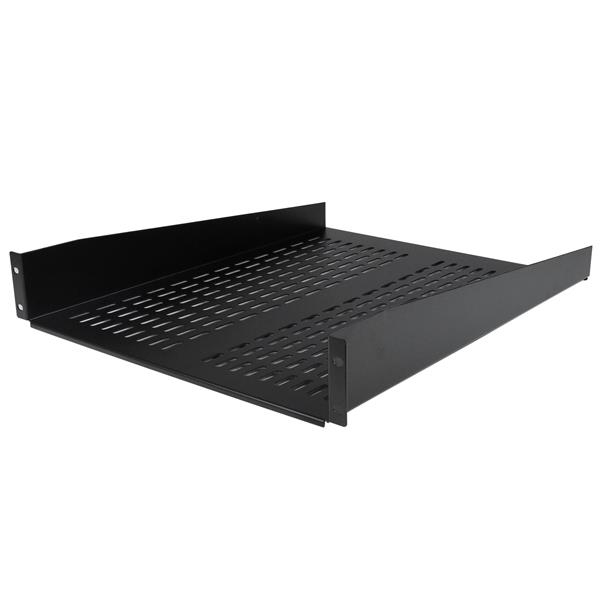 Startech Com 2u 22in Vented Rack Mount Shelf Fixed Server