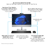 HP EliteOne 840 G9 Intel® Core™ i7 i7-12700 60.5 cm (23.8") 1920 x 1080 pixels Touchscreen All-in-One PC 16 GB DDR5-SDRAM 512 GB SSD Windows 11 Pro Wi-Fi 6E (802.11ax) Silver