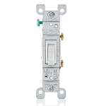 Leviton 1451-2W electrical switch Toggle switch 1P White