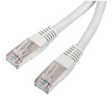 Cables Direct 3 m, RJ-45/RJ-45, M/M networking cable Grey Cat5