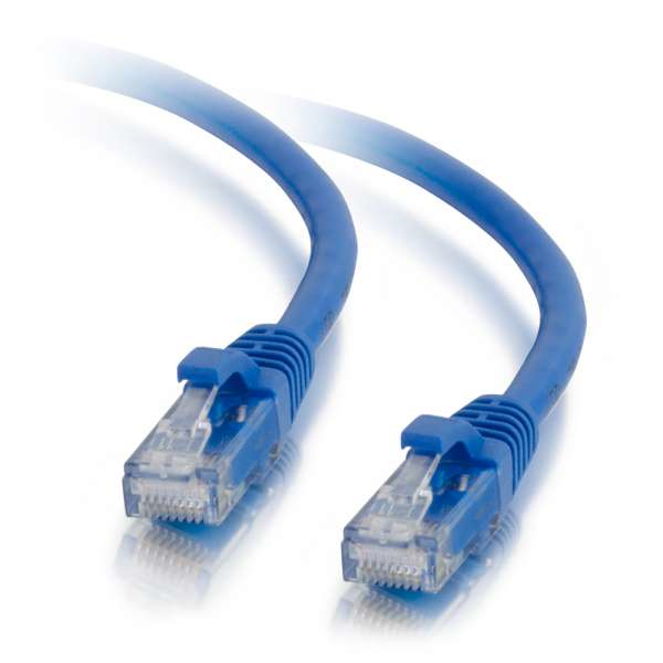 Image of C2G 82420 networking cable Blue 2 m Cat5e U/UTP (UTP)
