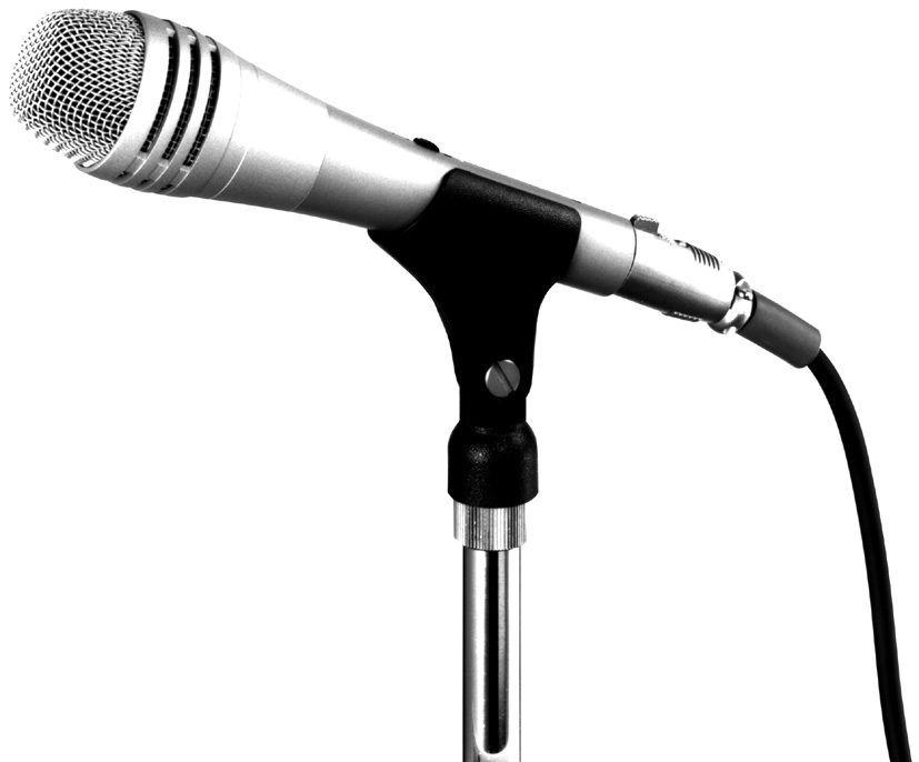 TOA DM-1500 microphone Black. Silver