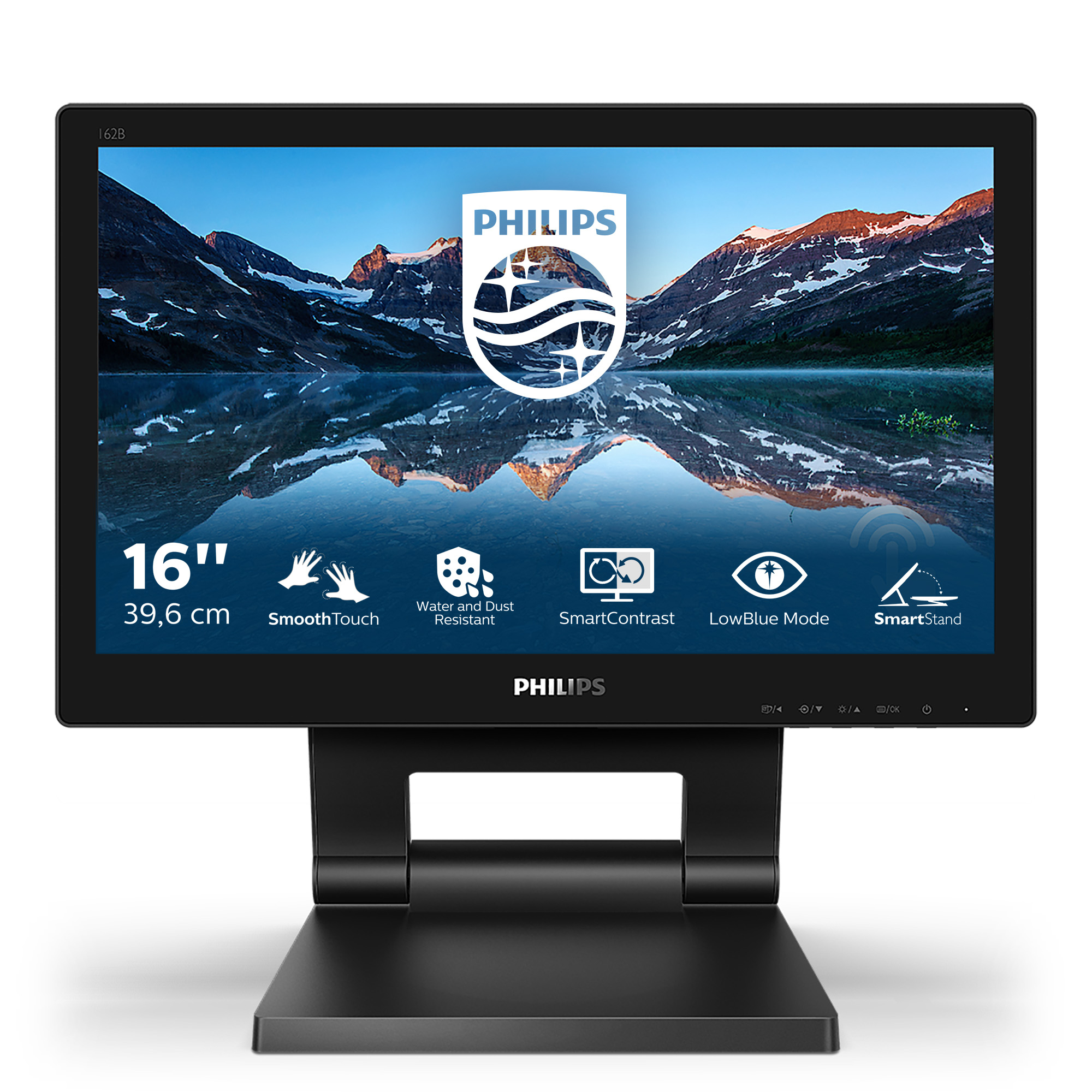 Image of Philips 162B9T/00 computer monitor 39.6 cm (15.6") 1366 x 768 pix