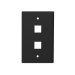 Monoprice 48577 wall plate/switch cover Black