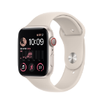 Apple Watch SE OLED 44 mm Digital 368 x 448 pixels Touchscreen 4G Beige Wi-Fi GPS (satellite)