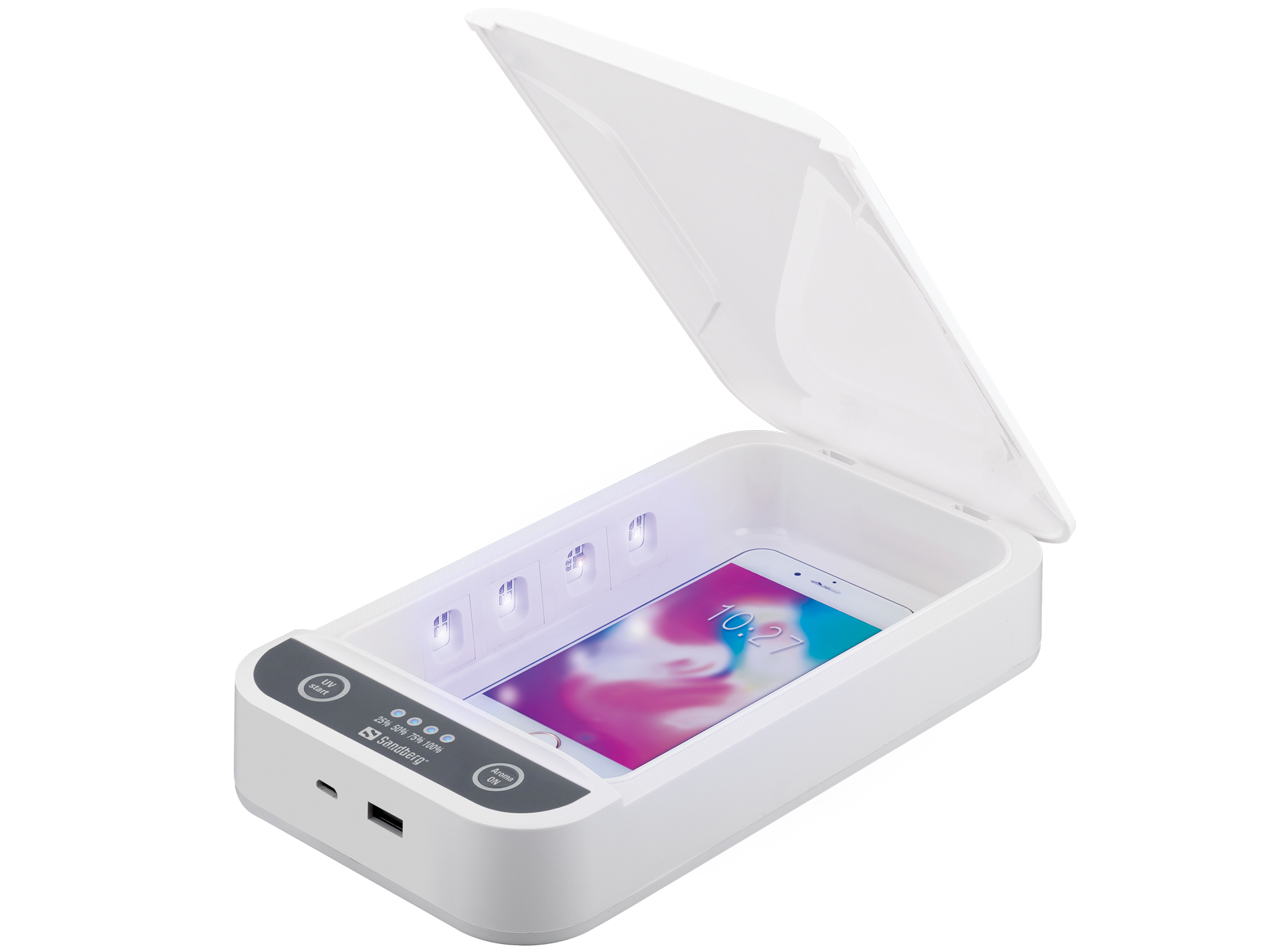 Image of Sandberg UV Sterilizer Box 7'' USB