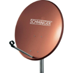 Schwaiger SPI550 satelliet antenne Rood