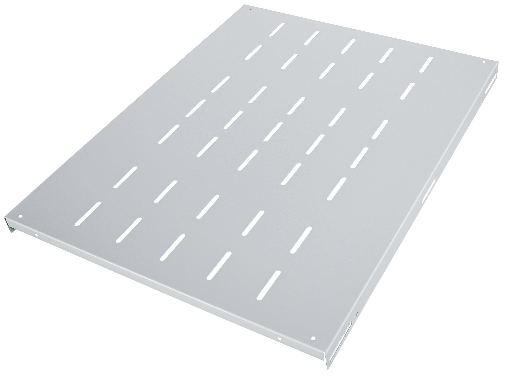 Image of Intellinet 19" Fixed Shelf, 1U, 700mm Depth, Max 100kg, Grey