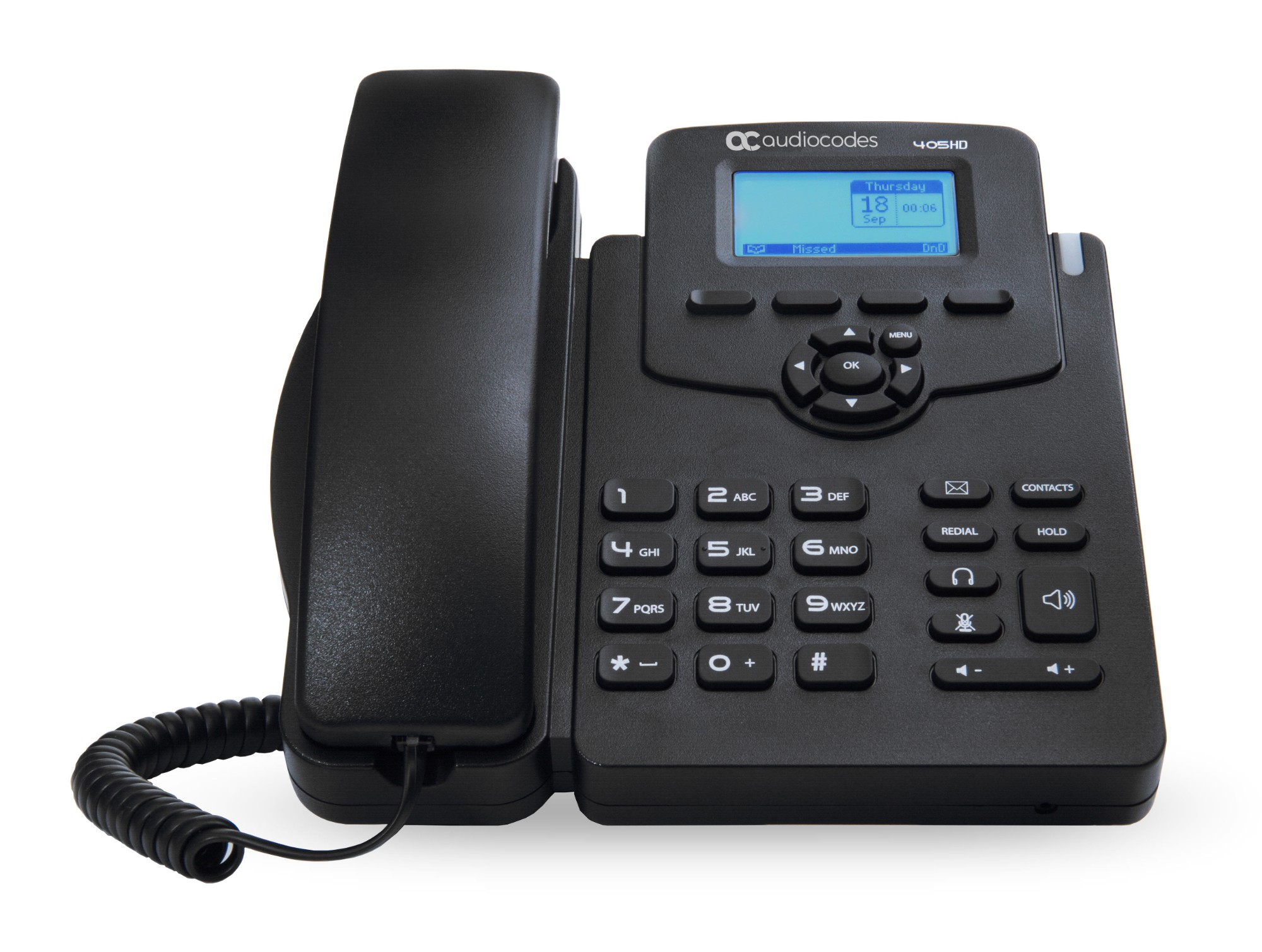 Audiocodes Black 405Hd Ip-Phone Poe Gbe