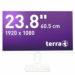 Wortmann AG TERRA 3030222 computer monitor 60.5 cm (23.8") 1920 x 1080 pixels Full HD LCD White