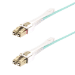 StarTech.com 4m (13ft) LC to LC (UPC) OM4 Multimode Fiber Optic Cable w/Push Pull Tabs, 50/125Âµm, 100G, Bend Insensitive, Low Insertion Loss - LSZH Fiber Jumper Cord