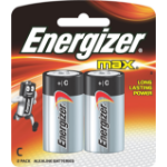 Energizer Max C Alkaline Batteries (Pack 2)