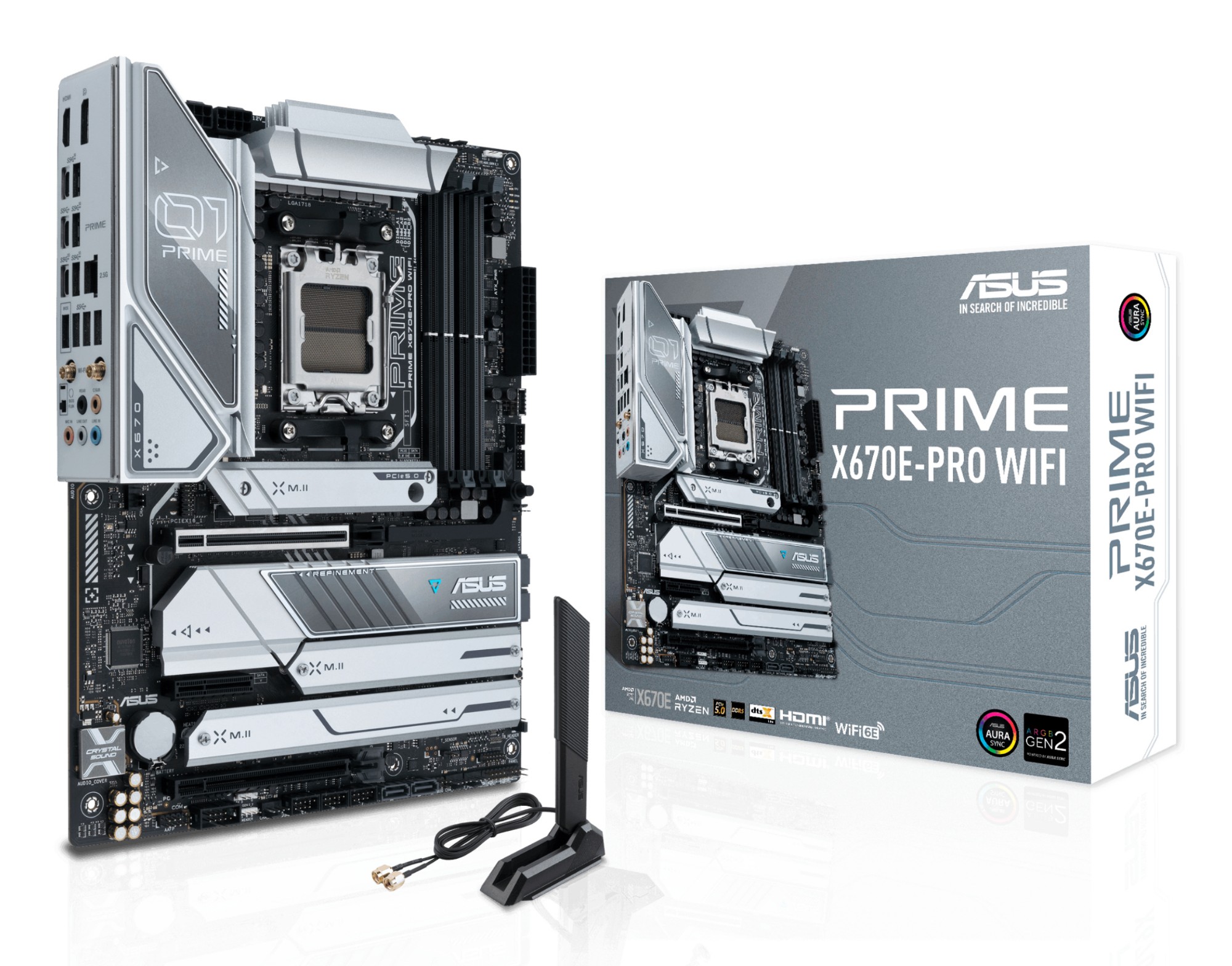 90MB1BL0-M0EAY0 ASUS AM5 PRIME X670E-PRO WIFI