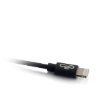 C2G 86050 Lightning-kabel 1 m Zwart