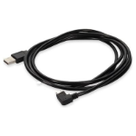 AddOn Networks USB2MICROUSBLT6 USB cable USB 2.0 72" (1.83 m) USB A Micro-USB B Black