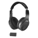 Hama TV Headphones, Over-Ear, 2.4 GHz-Dongle + Bluetooth, Volume Control