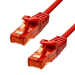 ProXtend CAT6 U/UTP CU LSZH Ethernet Cable Red 1.5M