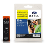 Jet Tec 101E026001 ink cartridge Standard Yield Black