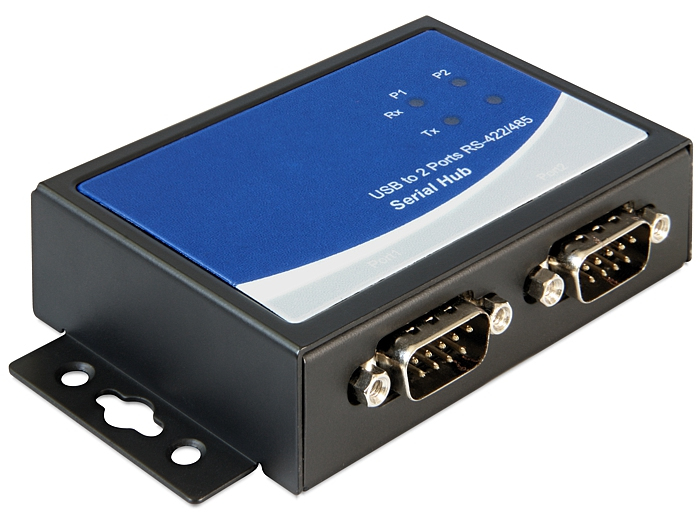 Image of DeLOCK 87586 serial converter/repeater/isolator Black