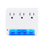 CyberPower P3WUN surge protector White 3 AC outlet(s) 125 V