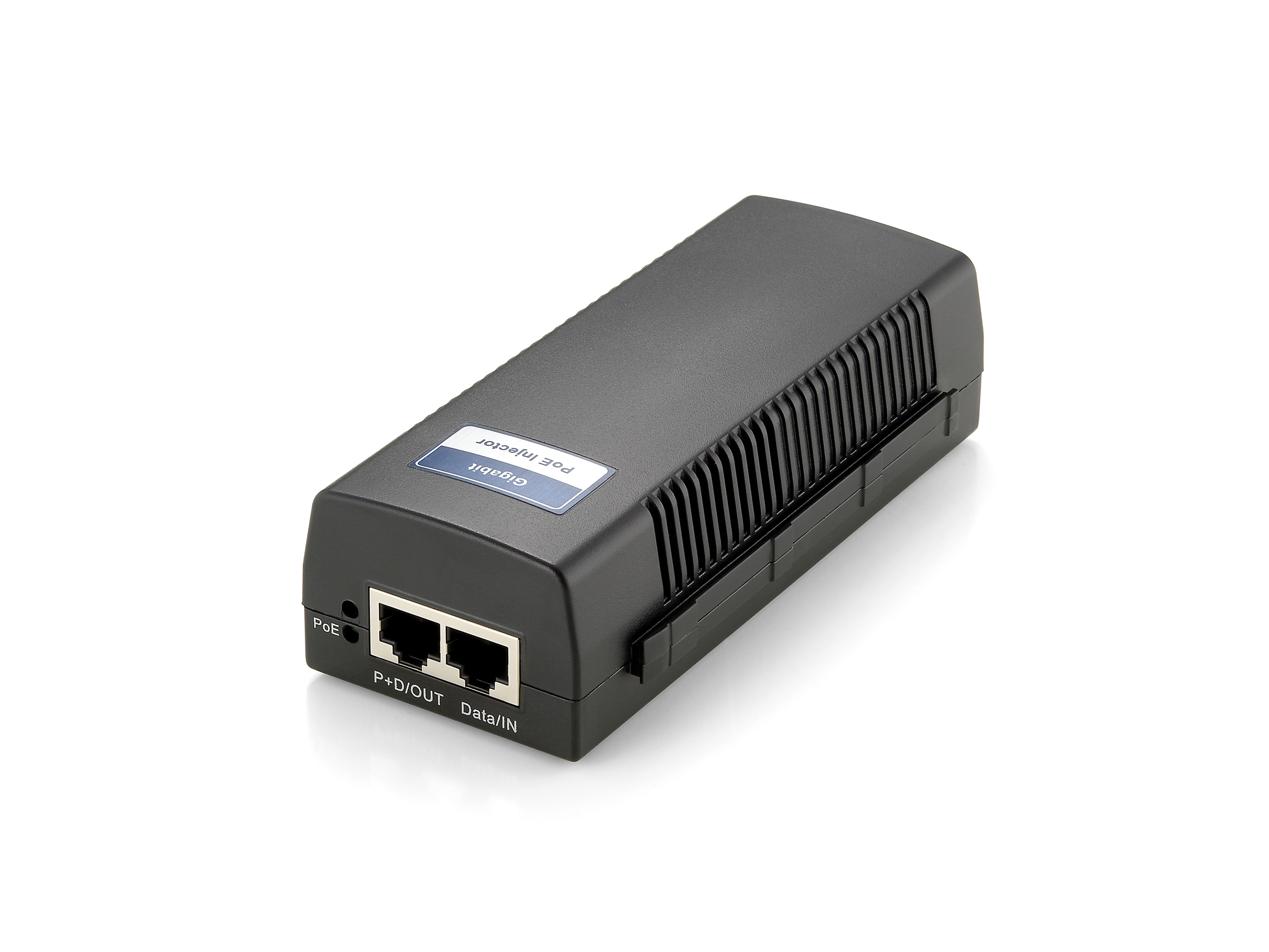 Image of LevelOne Gigabit PoE Injector, 802.3at/af PoE, 30W
