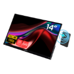 Verbatim Portable Touchscreen Monitor Light 14" Full HD 1080p & Wireless Power Supply