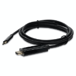 AddOn Networks USBC2H4MM6F-AA video cable adapter 70.9" (1.8 m) USB Type-C HDMI Black