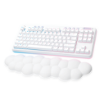 Logitech G G715 keyboard RF Wireless + Bluetooth QWERTY US International White