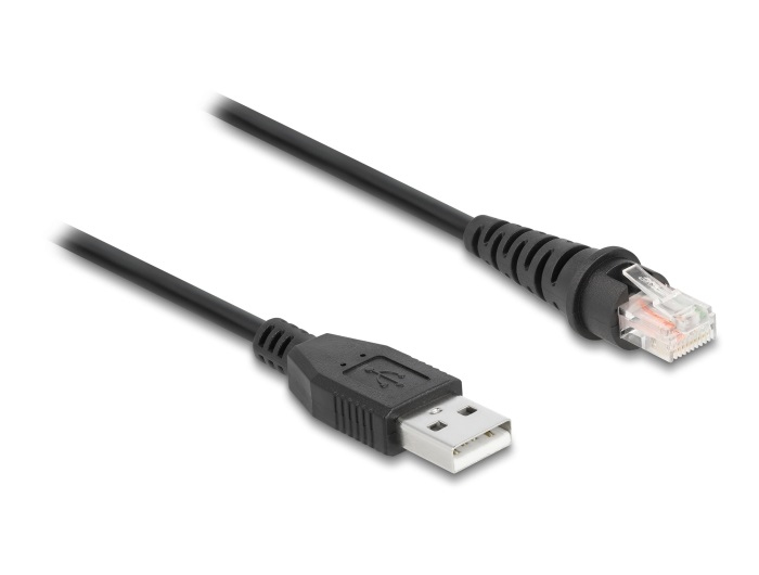 EU Product - RJ50 zu USB 2.0 Typ-A Barcodescanner Kabel 2 m