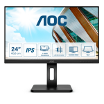 AOC P2 24P2Q LED display 60.5 cm (23.8") 1920 x 1080 pixels Full HD Black