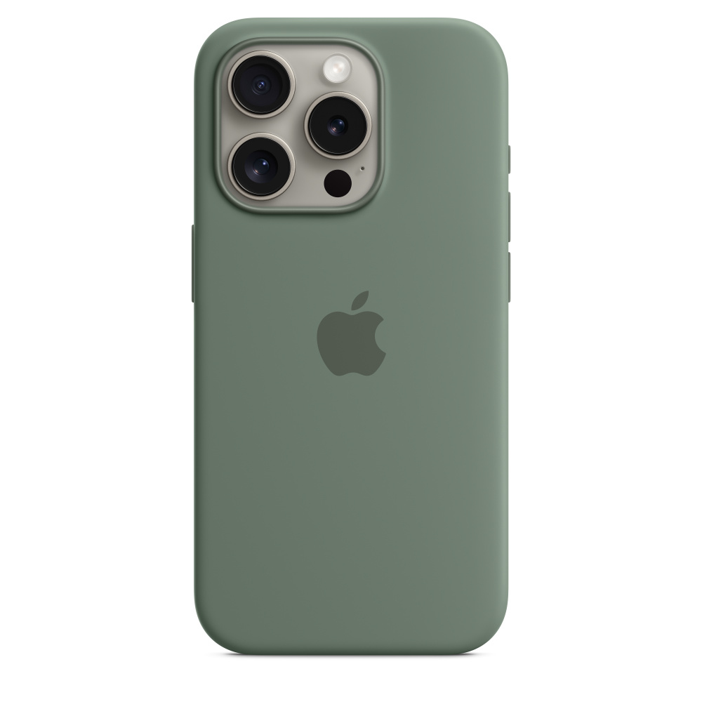 Photos - Case Apple MT1J3ZM/A mobile phone  15.5 cm  Cover Green (6.1")