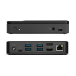 ALOGIC DUTHDPR laptop dock/port replicator USB 3.2 Gen 1 (3.1 Gen 1) Type-C Black