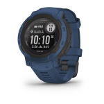 Garmin Instinct 2 Solar 2.29 cm (0.9") MIP 45 mm Digital 176 x 176 pixels Blue GPS (satellite)