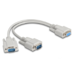 DeLOCK 67160 seriële kabel Beige 0,3 m DB-9