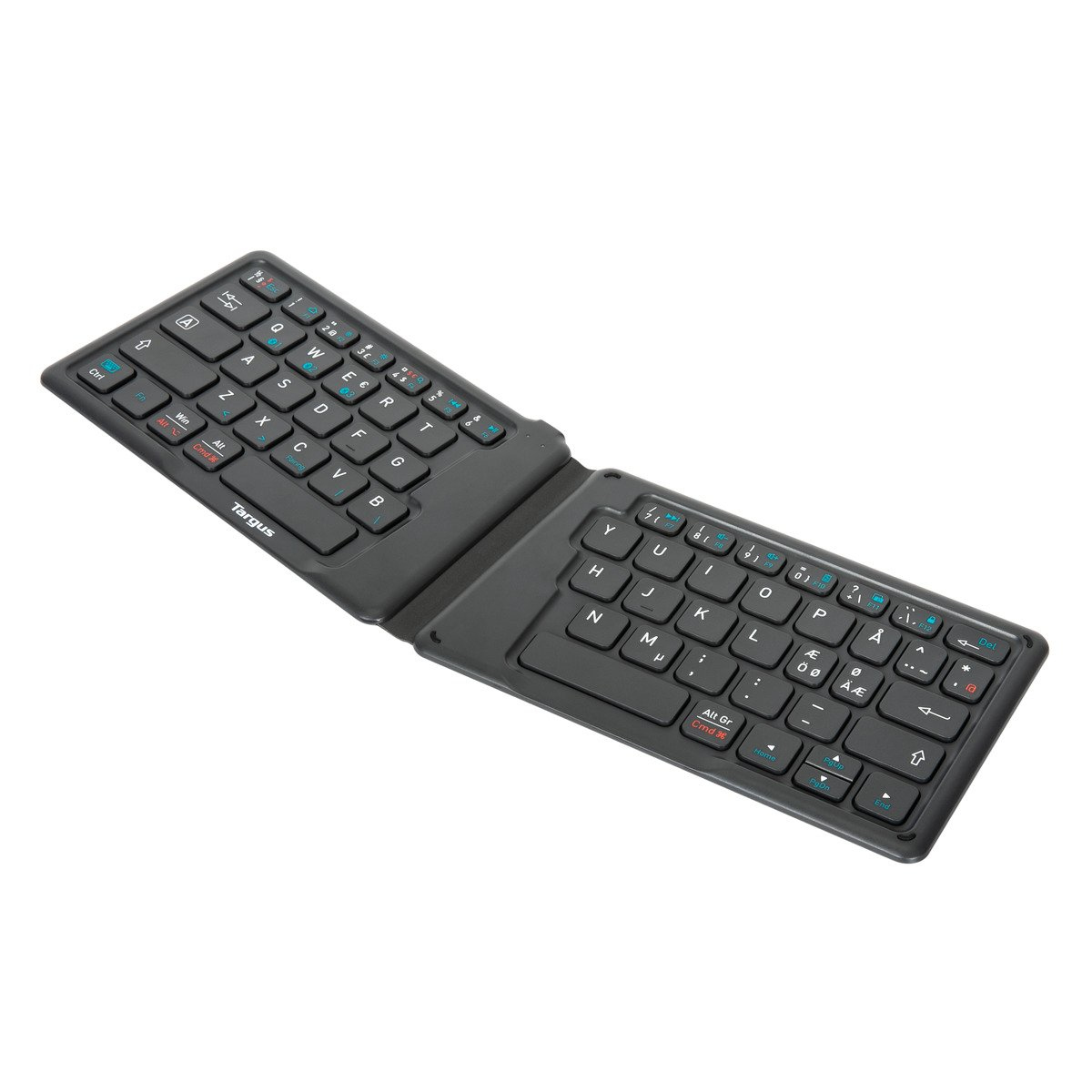 Image of Targus AKF003NO keyboard Bluetooth QWERTY Nordic Black