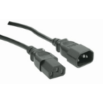 Microconnect C13-C14 1.8m Black C13 coupler C14 coupler